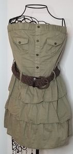 Strapless Layered Dress